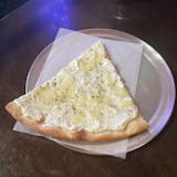 White Pizza Slice